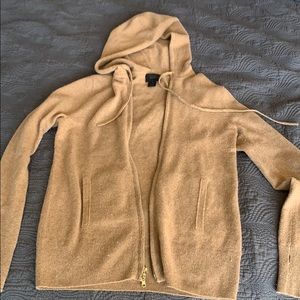 JCrew hoodie, cashmere, small